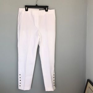 Very nice white pants. NWT From Talbots